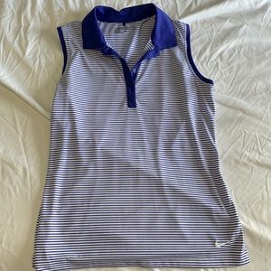 NIKE GOLF DRI-FIT SLEEVELESS POLO SIZE MEDIUM